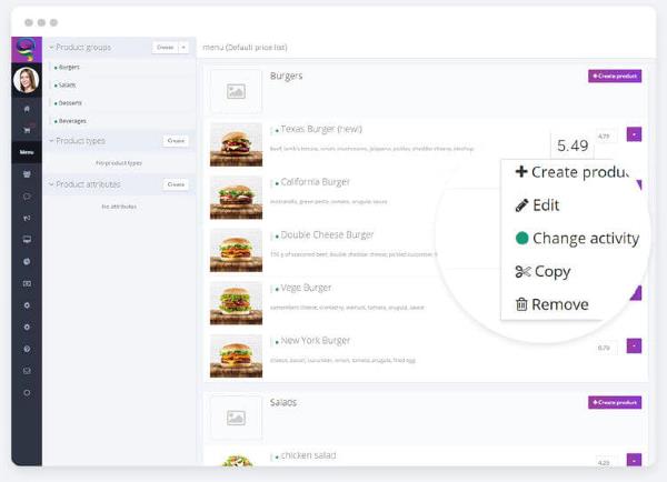 Online Food Ordering Menu Management<