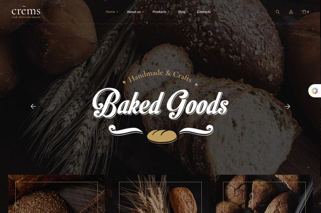 Bakery Shop Websites