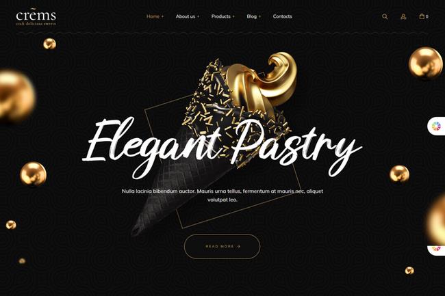 Dessert Shop Websites