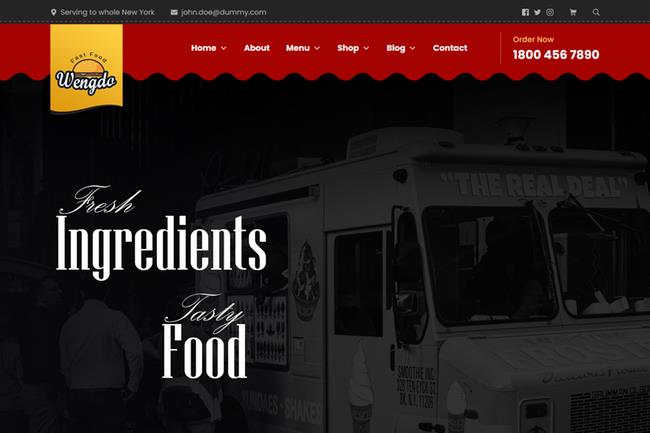 Food Truck Websites