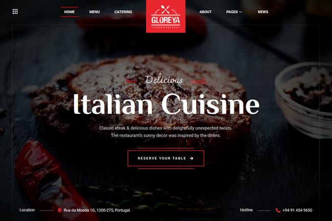 Italian Restaurant Websites