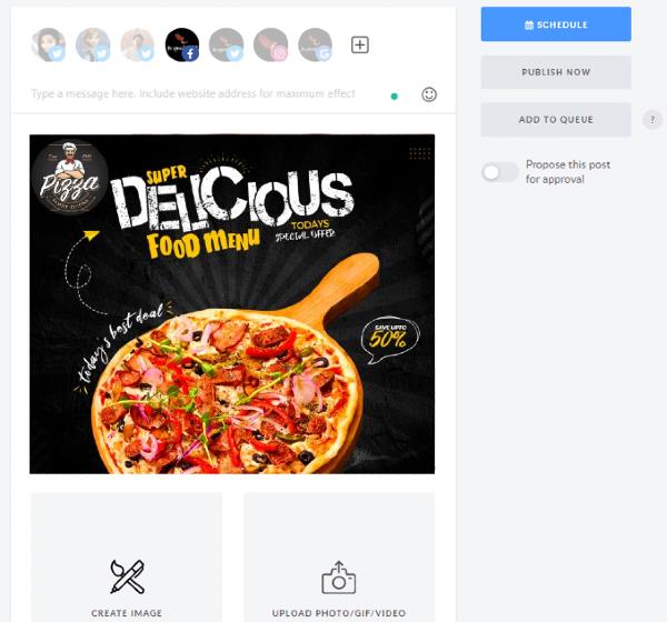 Social Media Post Publishing